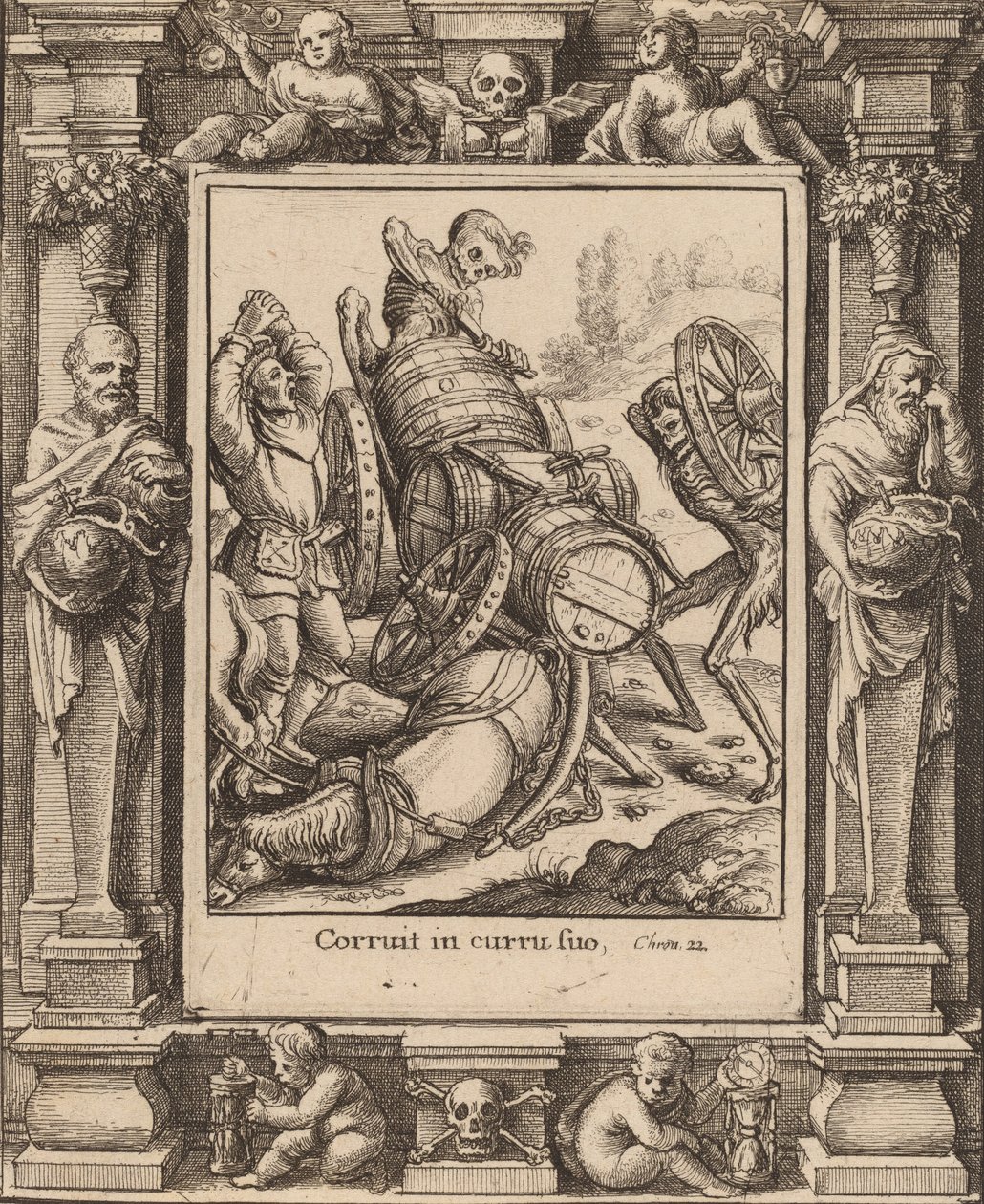 Vagnare, 1651. av Wenceslaus Hollar