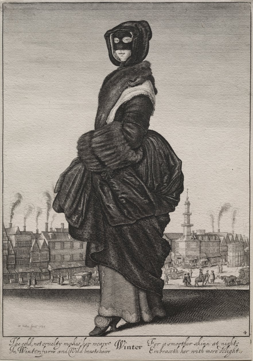 Vinter av Wenceslaus Hollar