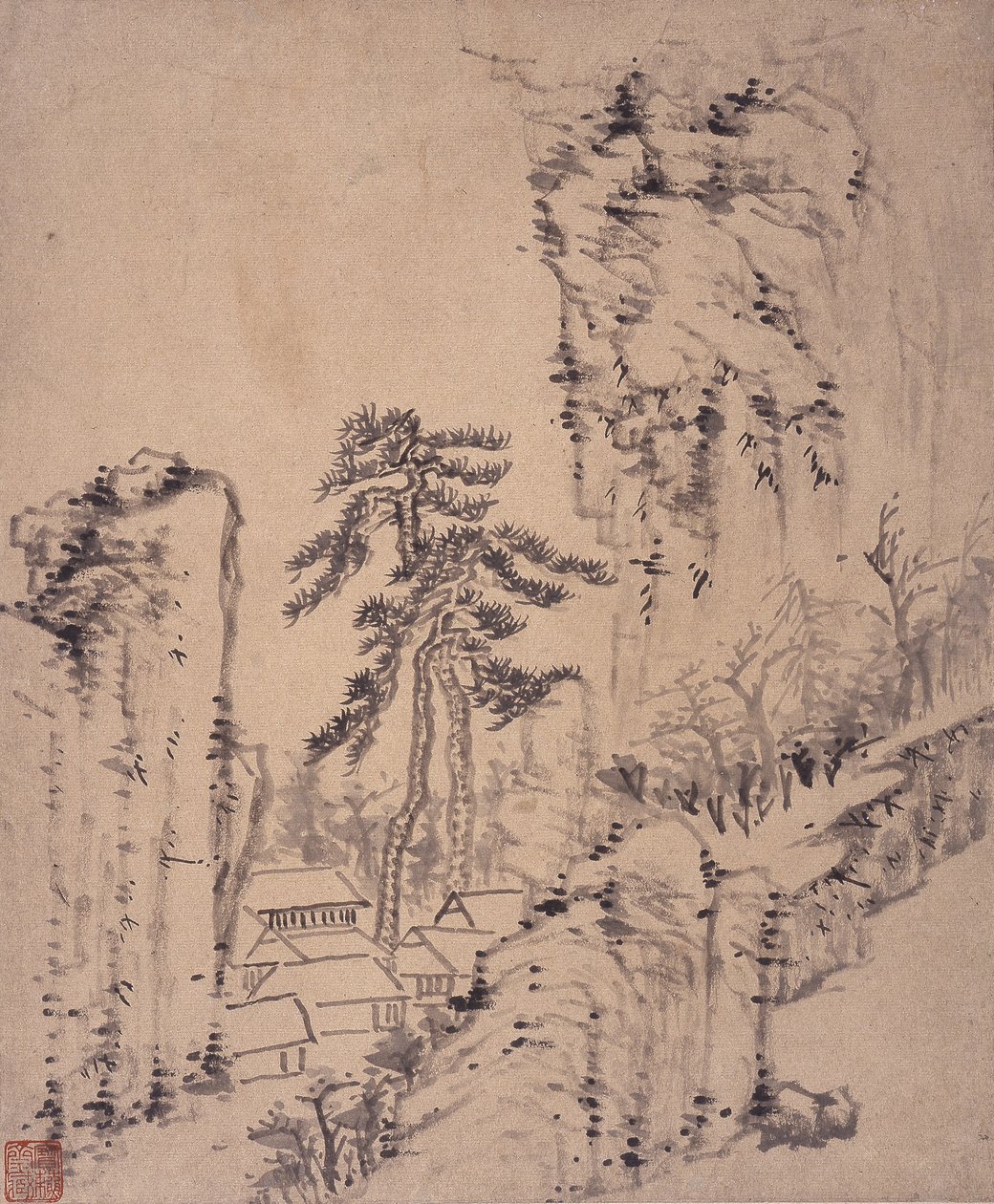 Album av landskapsmålningar av Wencong Yang