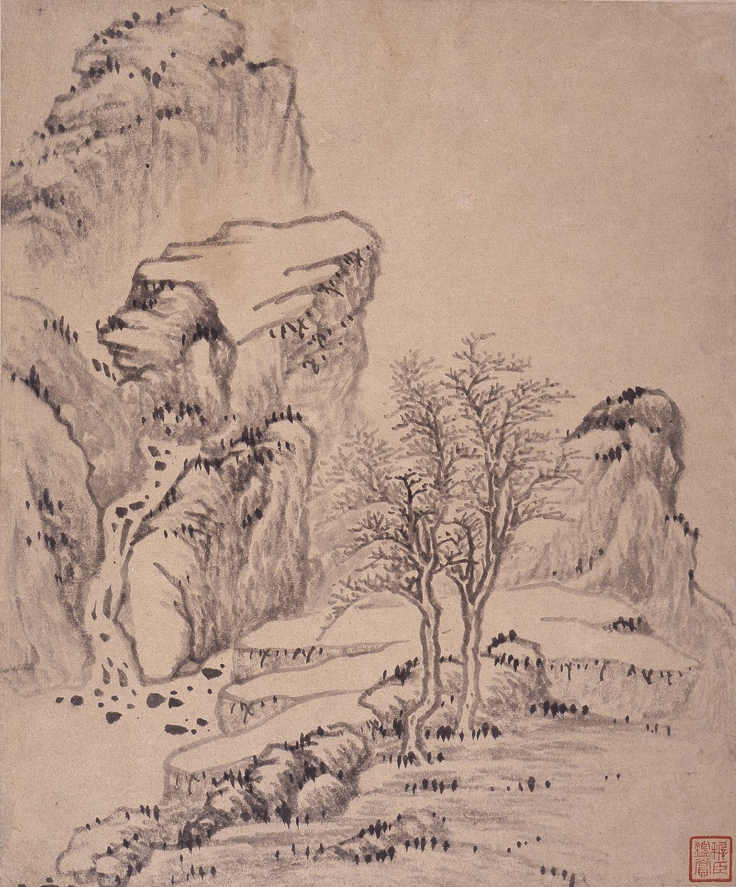 Album av landskapsmålningar av Wencong Yang