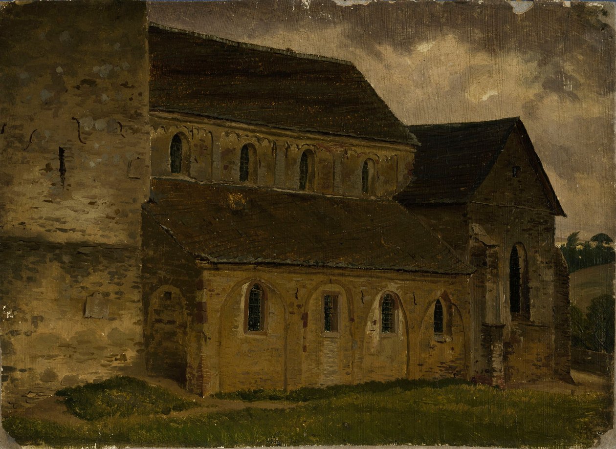 Kyrkan i Erkrath, studie av Werner Holmberg