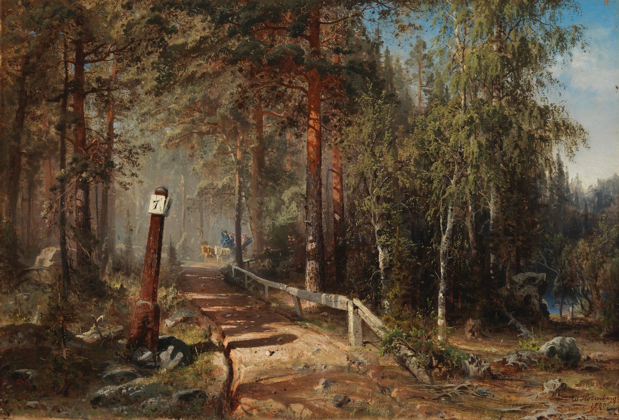 Mail Road i Häme av Werner Holmberg