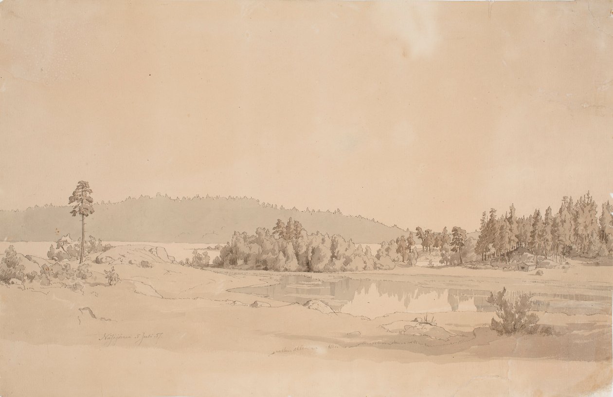 Näsijärvibukten av Werner Holmberg