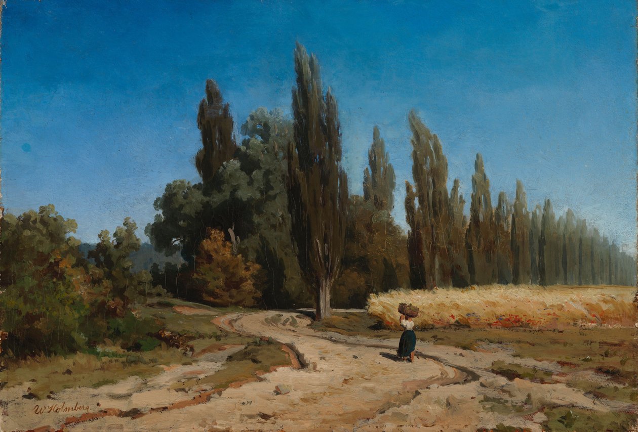 Poplar Alley av Werner Holmberg