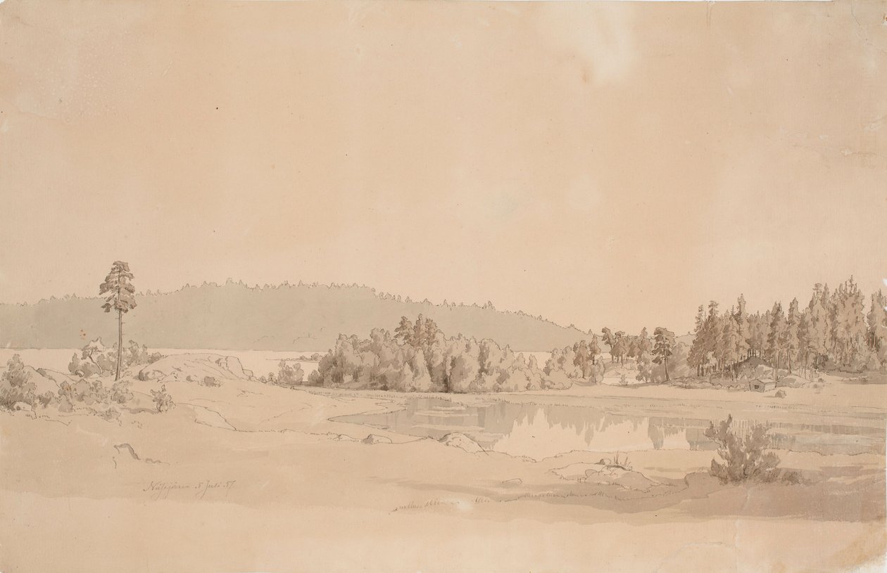 Näsijärvibukten av Werner Holmberg