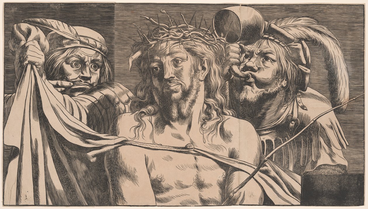 Hånet av Kristus av Werner van den Valckert