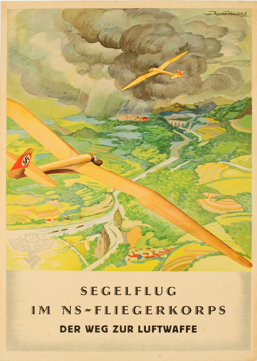 National Socialist Flyers Corps - vägen till Luftwaffe, tidigt 1940-tal. av Werner von Axster Heudtlass