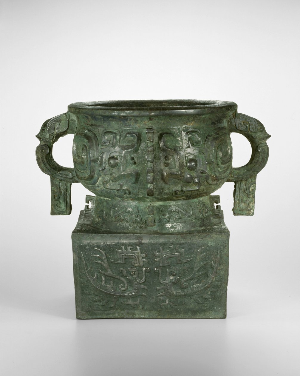 Spannmålskärl av Western Zhou Dynasty Chinese School