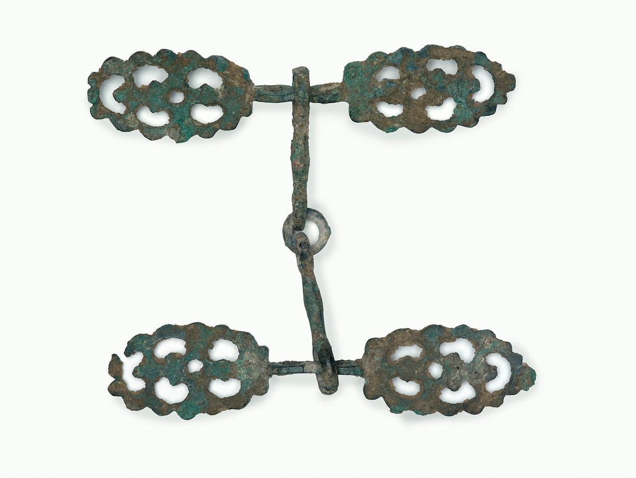 Hästträns (brons) av Western Zhou Dynasty Chinese School