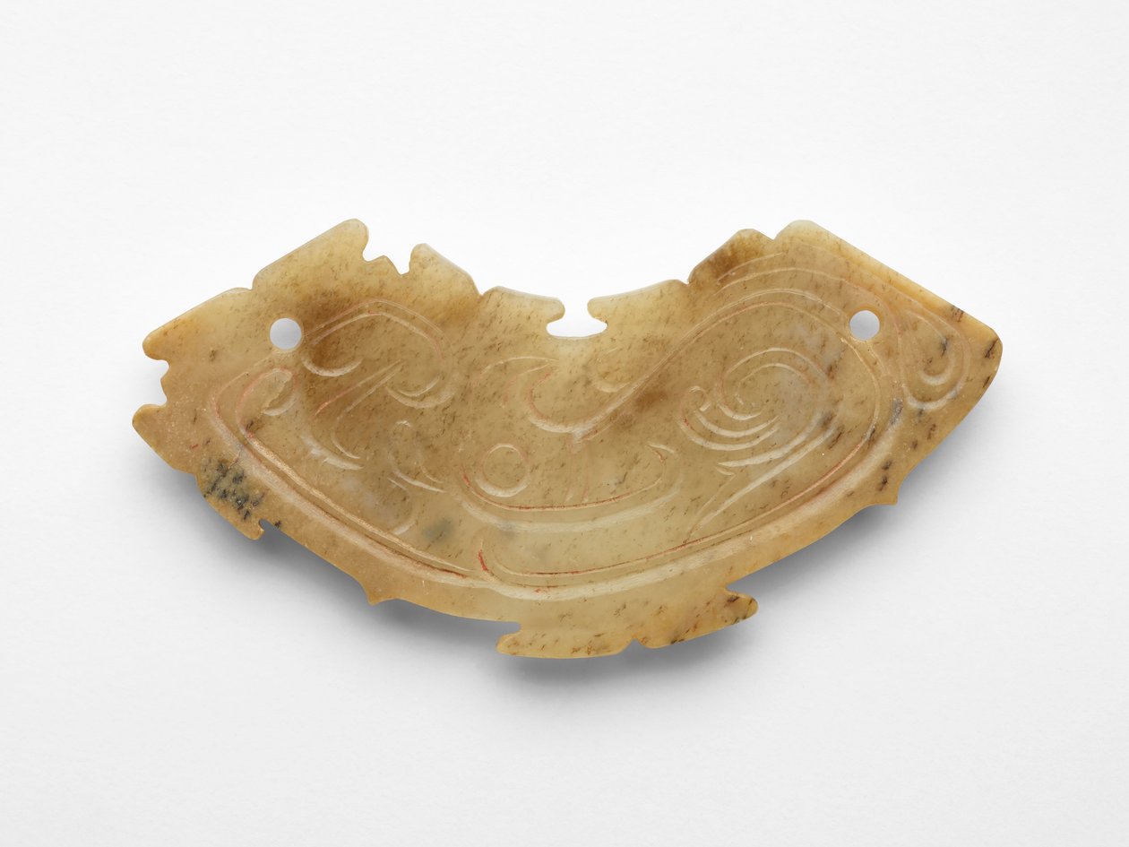 Hängsmycke av Western Zhou Dynasty Chinese School