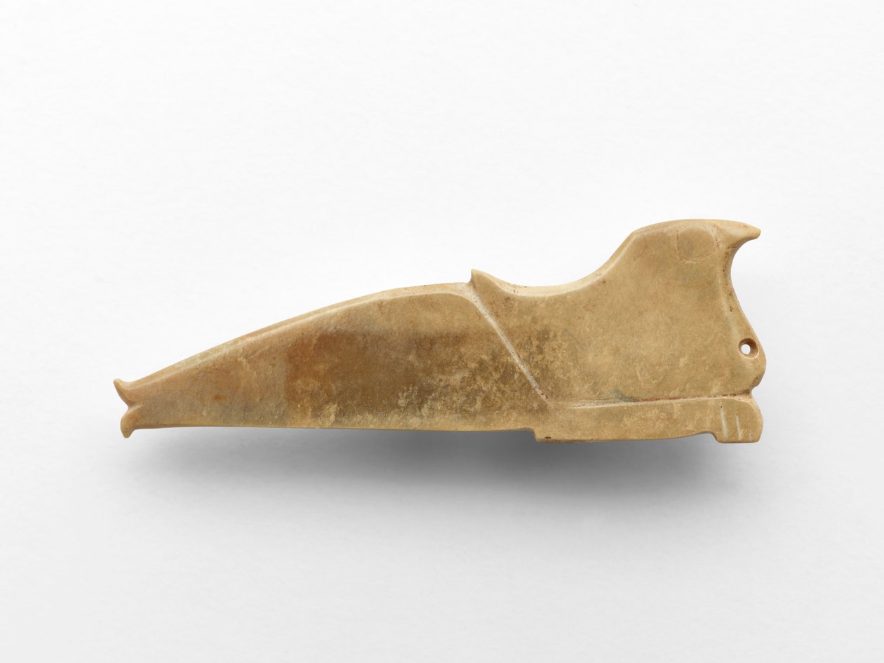 Hänge i form av en fågel, c.1050-c.950 f.Kr. (jade) av Western Zhou Dynasty Chinese School