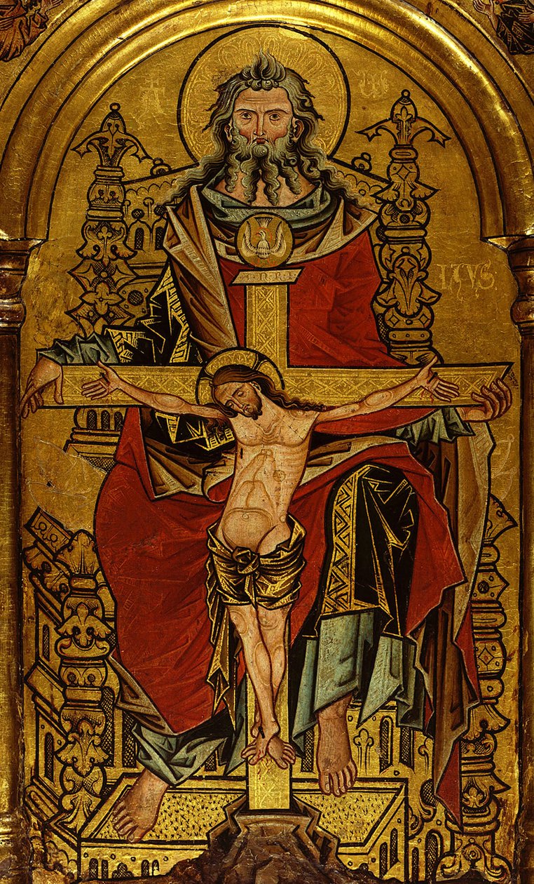 Altartavla med treenigheten, ca 1250 av Westphalian Master
