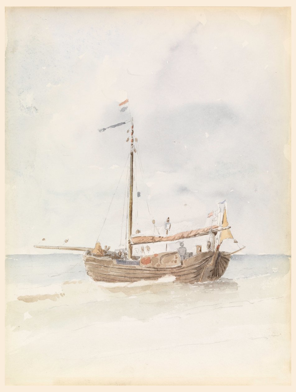 En holländsk pråm, 20 augusti 1887 av Whitney Warren Jr.
