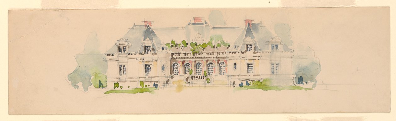 Höjd av Mansion av Whitney Warren Jr.