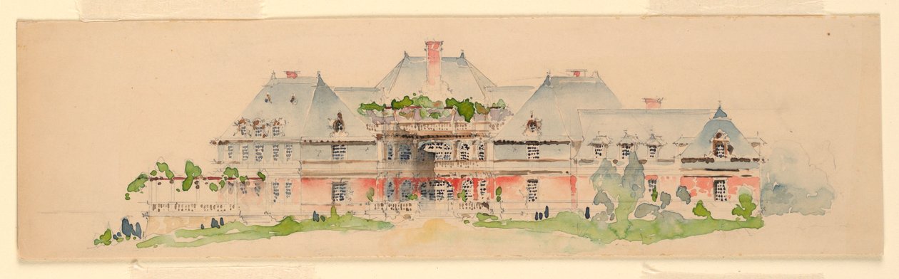 Höjd av Mansion av Whitney Warren Jr.