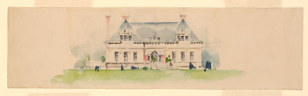 Höjd av Mansion av Whitney Warren Jr.