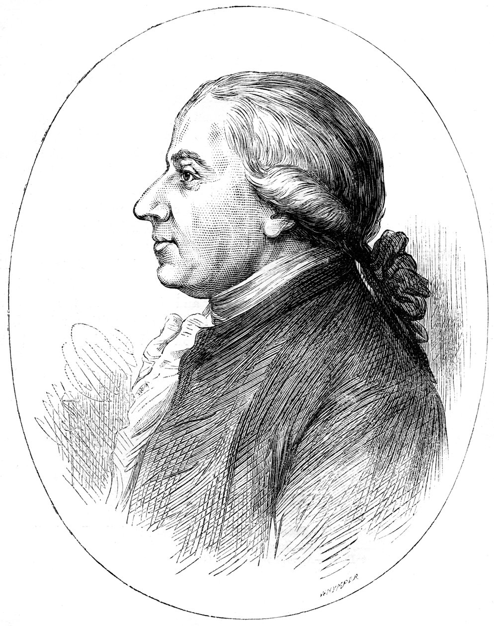 Henry Laurens, amerikansk politisk ledare under frihetskriget c1880. av Whymper