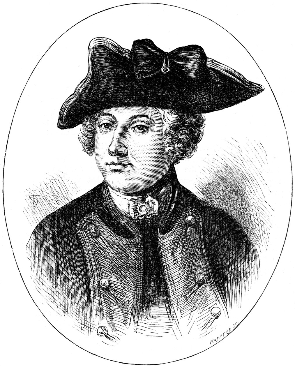 Sir Jeffery Amherst, brittisk soldat från 1700-talet, c1880. av Whymper