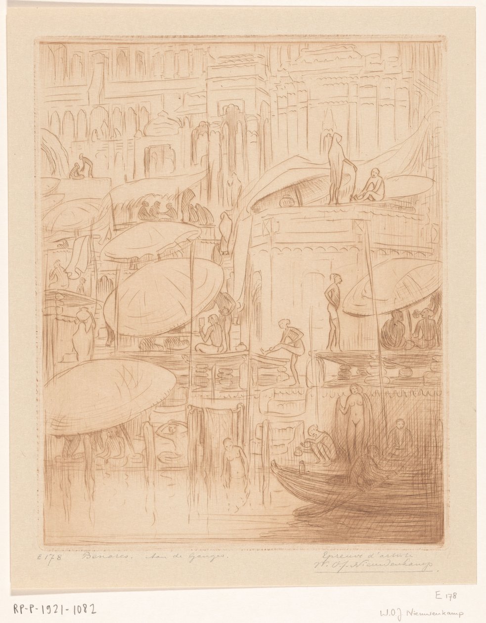 swedish av Wijnand Otto Jan Nieuwenkamp (signed by artist)