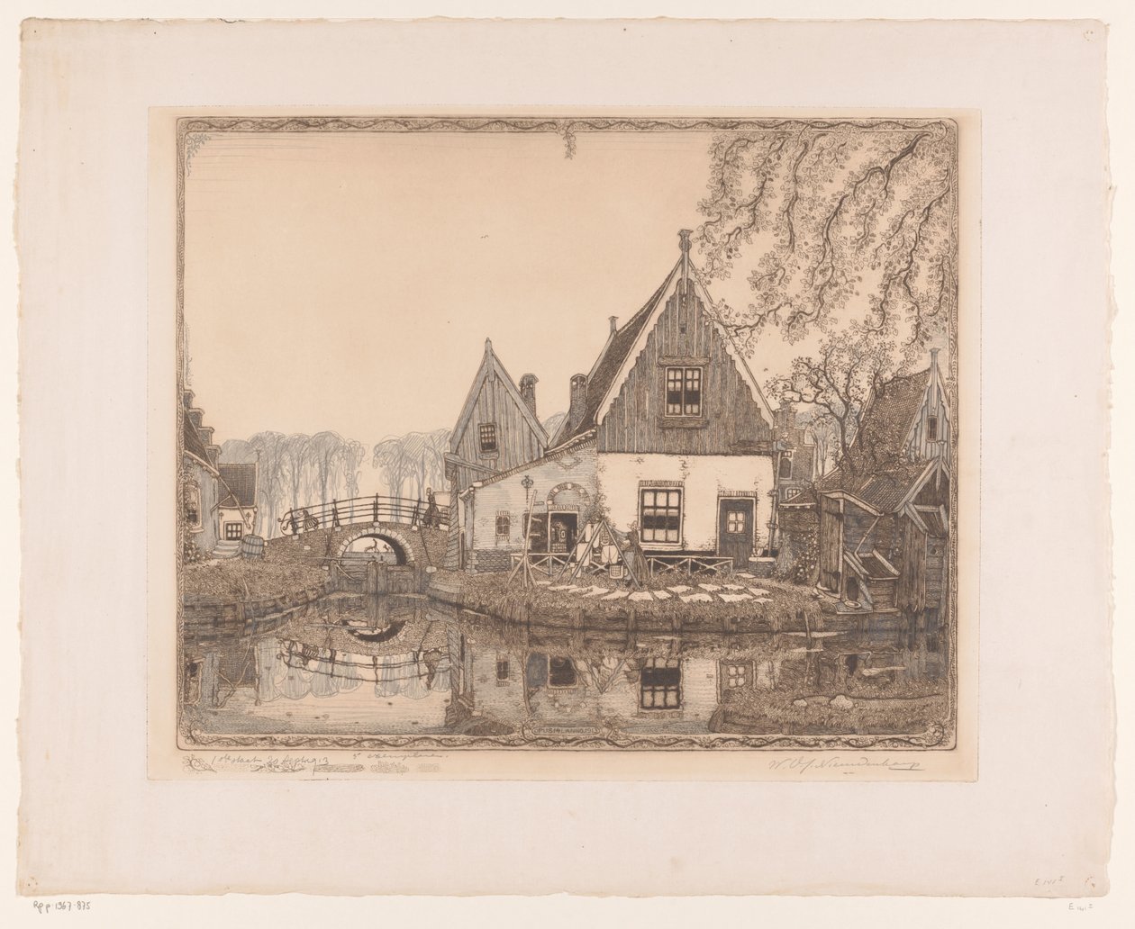 Det fina låset (originaltitel på objektet) av Wijnand Otto Jan Nieuwenkamp (signed by artist)