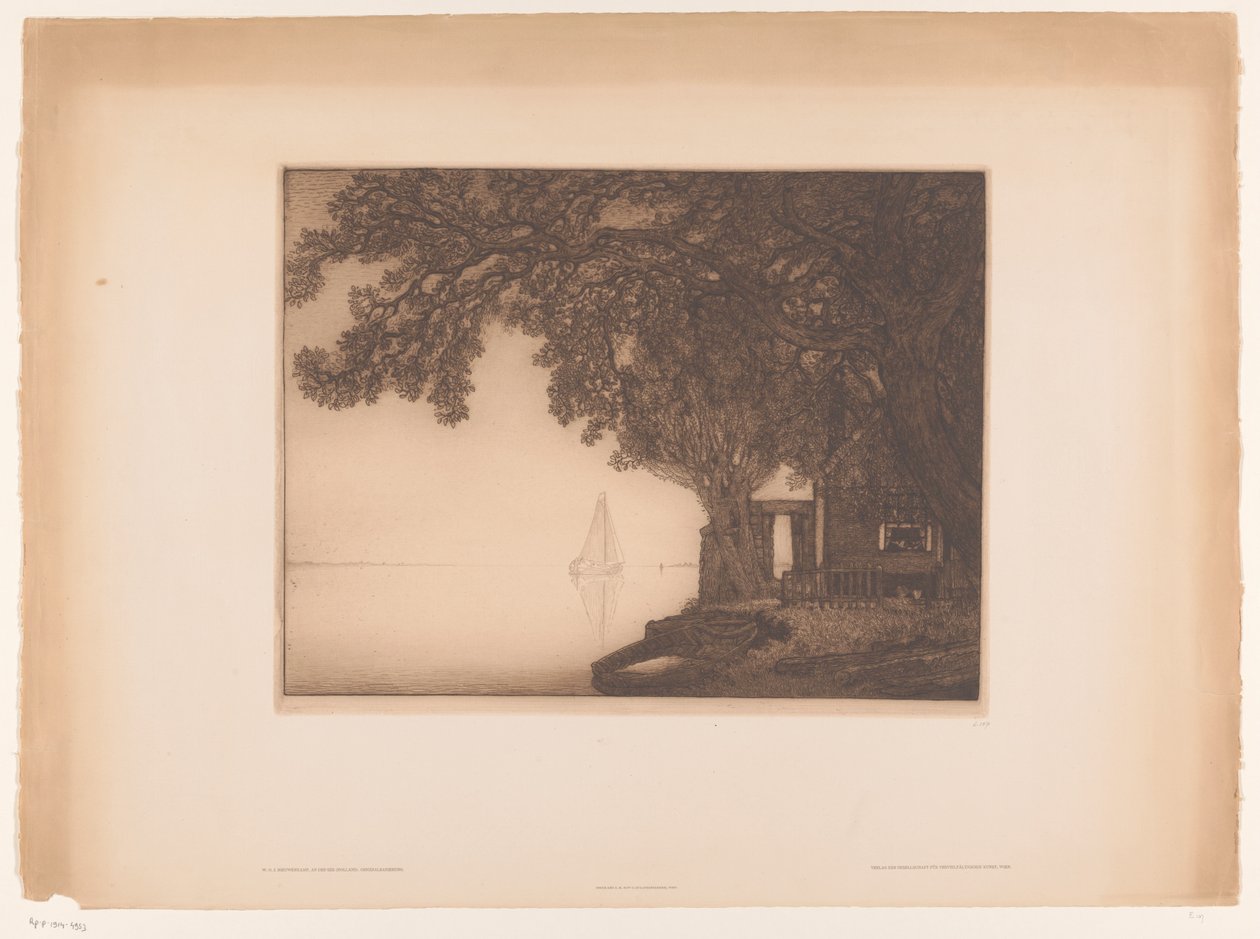 An der See (Holland) (originaltitel på objektet) av Wijnand Otto Jan Nieuwenkamp