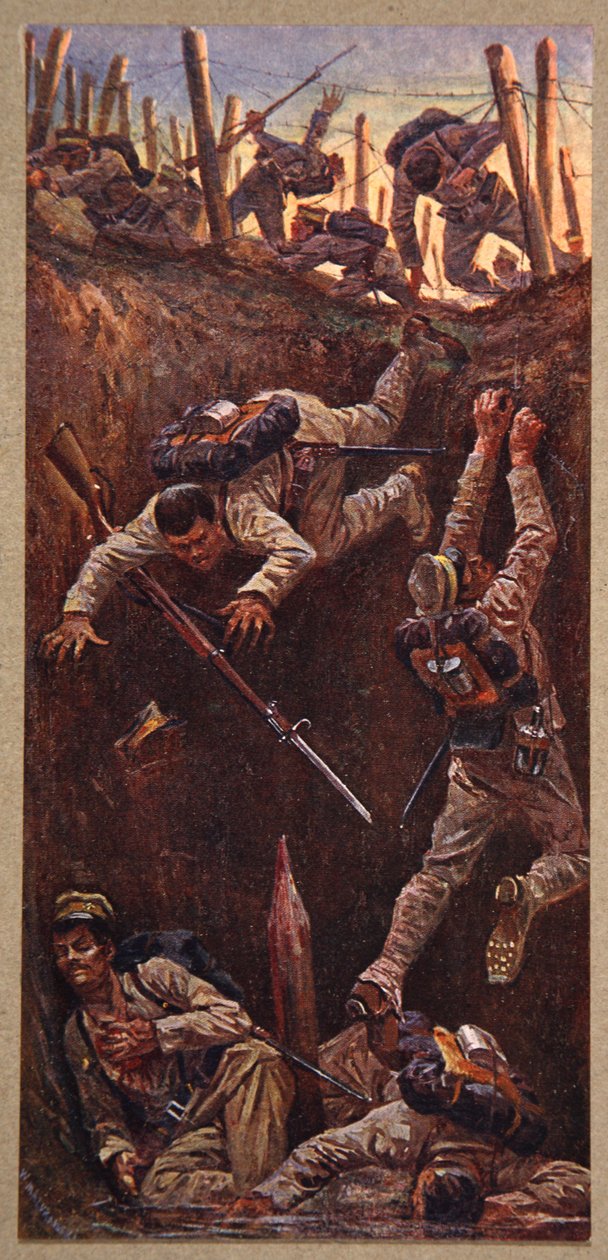 Striderna vid Liao-Yang, illustration från 