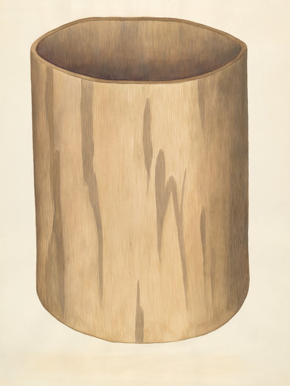 Mjölfat, ca. 1938. av Wilbur M Rice