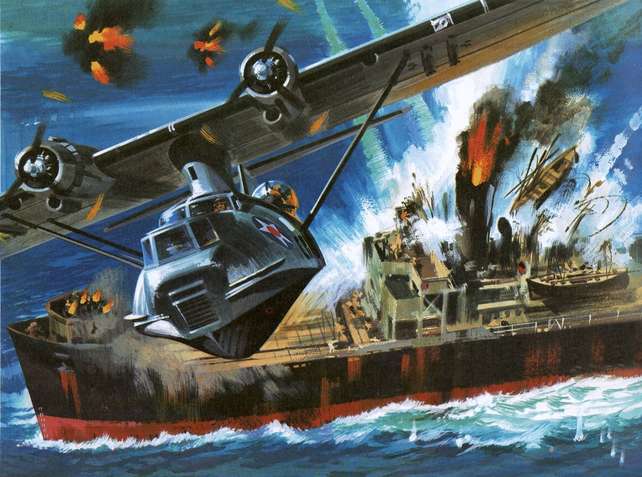 Konsoliderad PBY Catalina av Wilf (20th century) Hardy