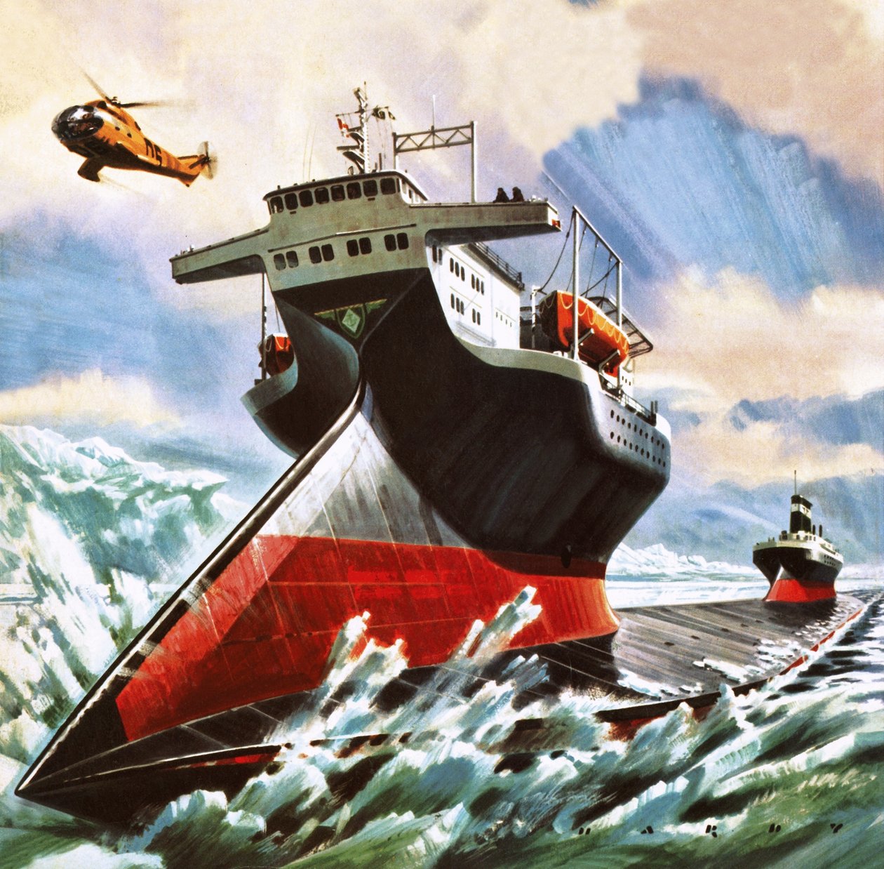 Framtidens isbrytare, konstruerad 1976 av Wilf (20th century) Hardy