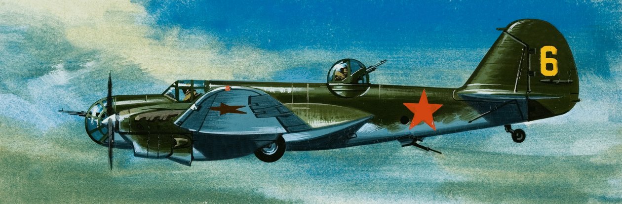 In i det blå: Ryska flygplan från andra världskriget av Wilf (20th century) Hardy