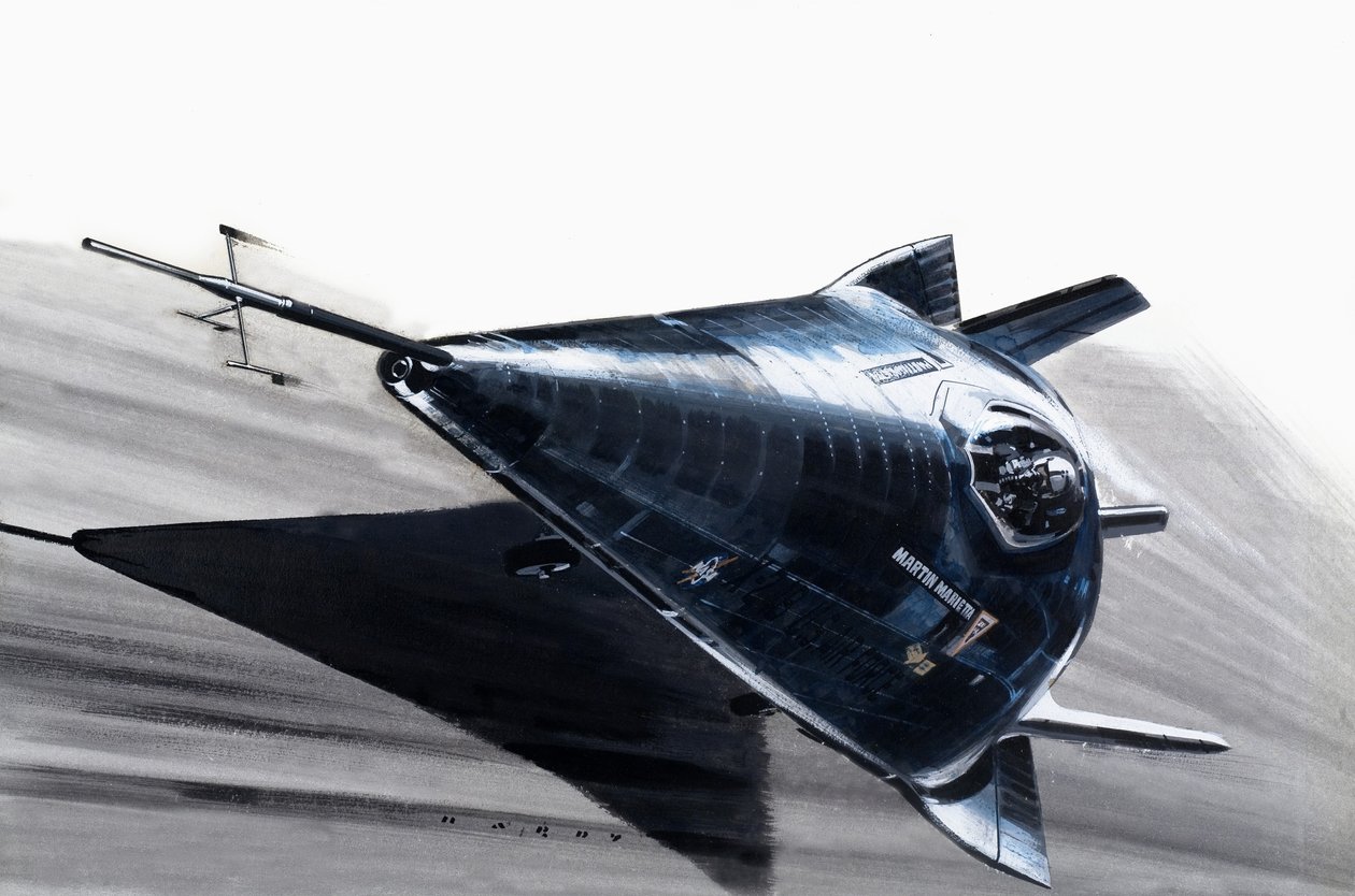 Martin-Marietta X-24 av Wilf (20th century) Hardy