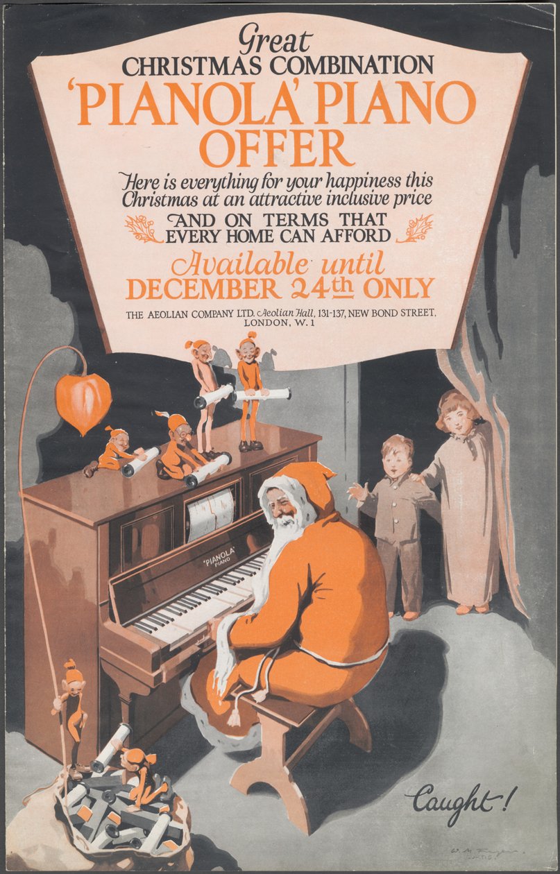Aeolian Company Pianolas, 1920-talet av Wilfred Fryer