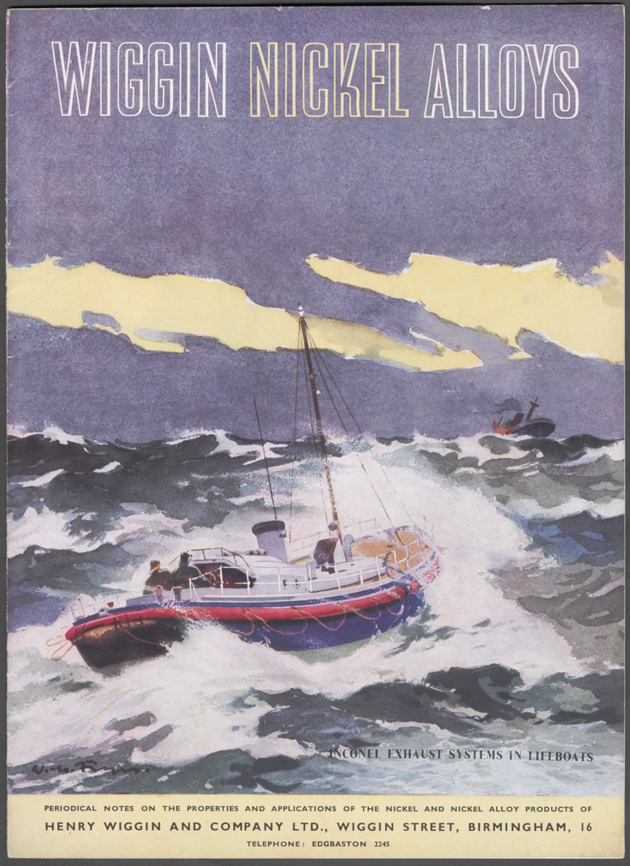 Wiggin Nickel Alloys, 1960-talet av Wilfred Fryer