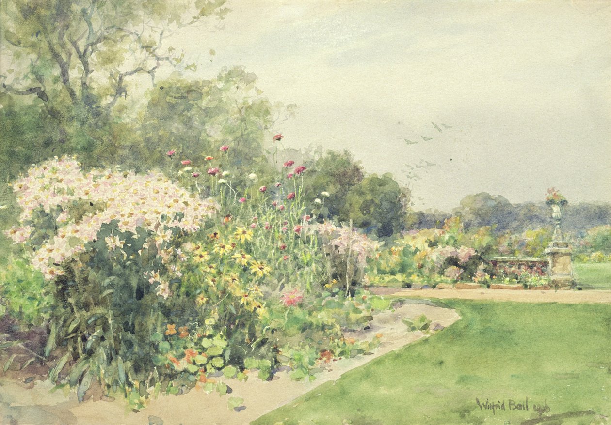 Oktober blommor av Wilfrid Williams Ball