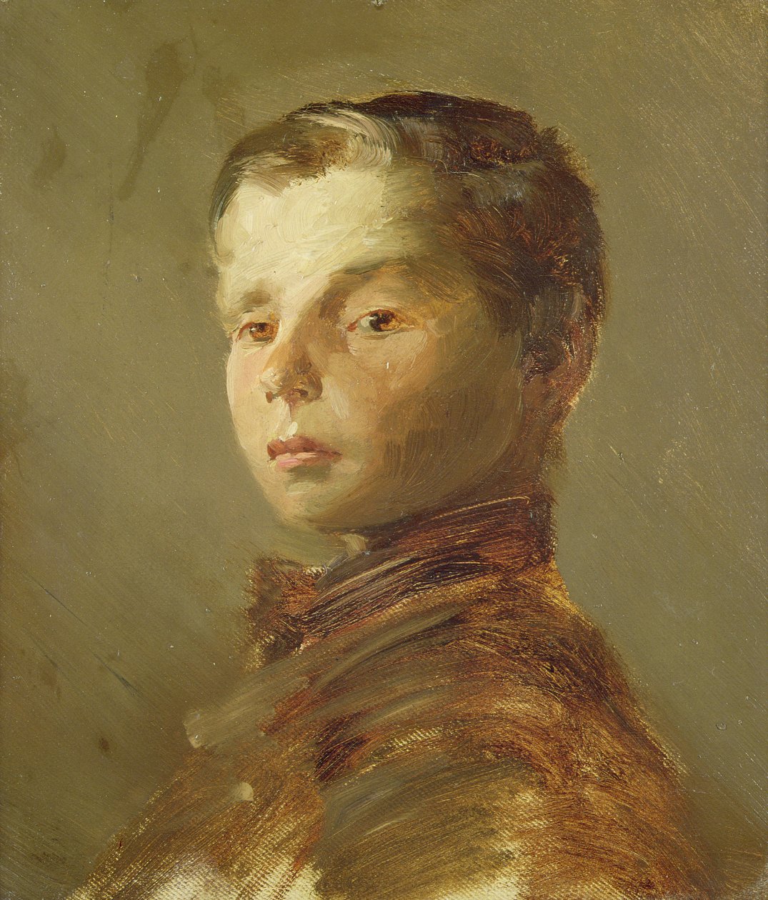 Bild av en pojke, 1875 av Wilhelm Busch