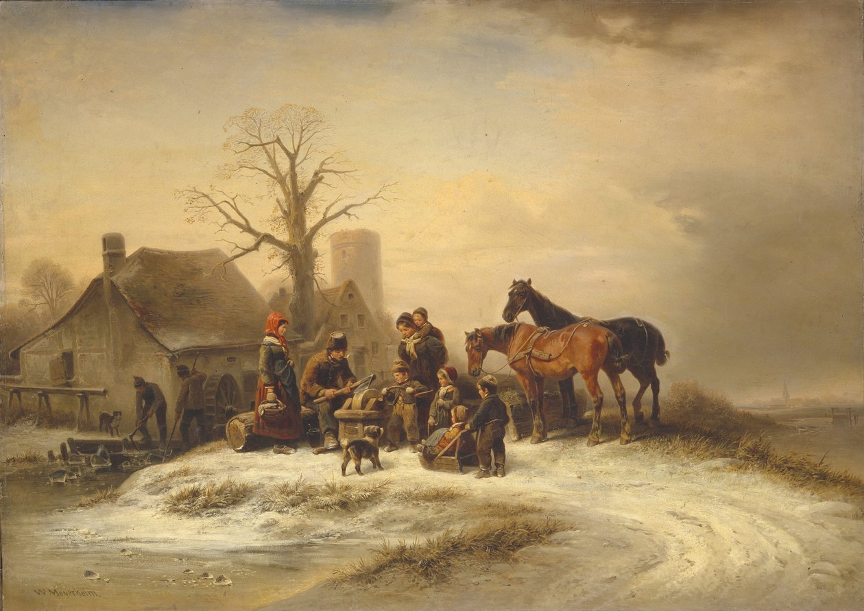 Knivsliparen, före 1862. av Wilhelm Alexander Meyerheim
