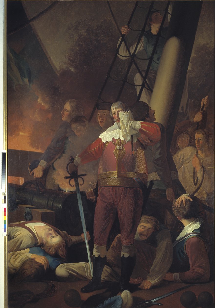 Christian IV om "Treenigheten" i slaget vid Koldberger Heide 1644 av Wilhelm Bendz