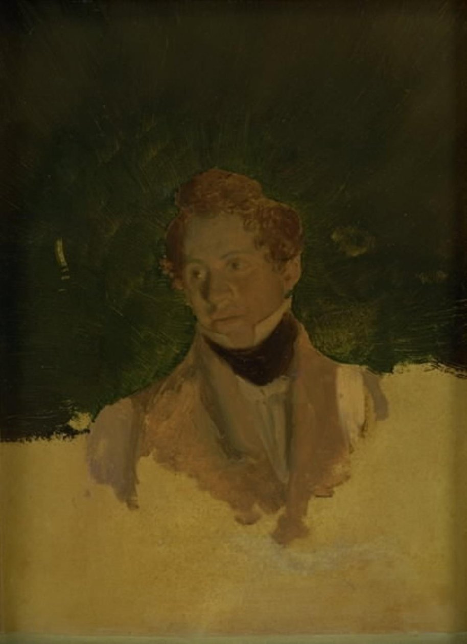 Den tyske målaren Marcus Johann Heaselich av Wilhelm Bendz
