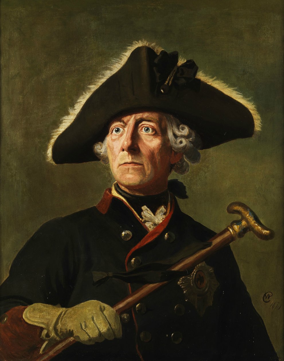 Fredrik II Campenhausen av Wilhelm Camphausen