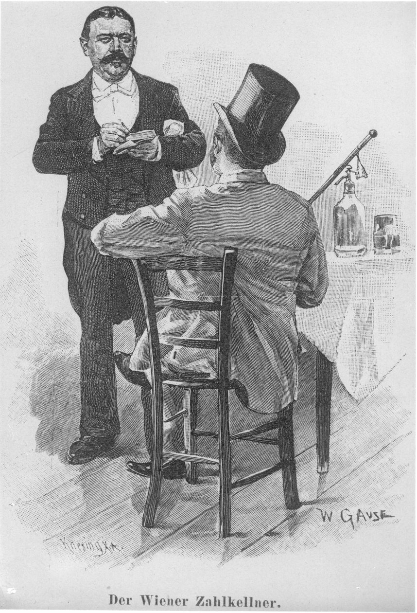 Den wienska betalservitören av Wilhelm Gause