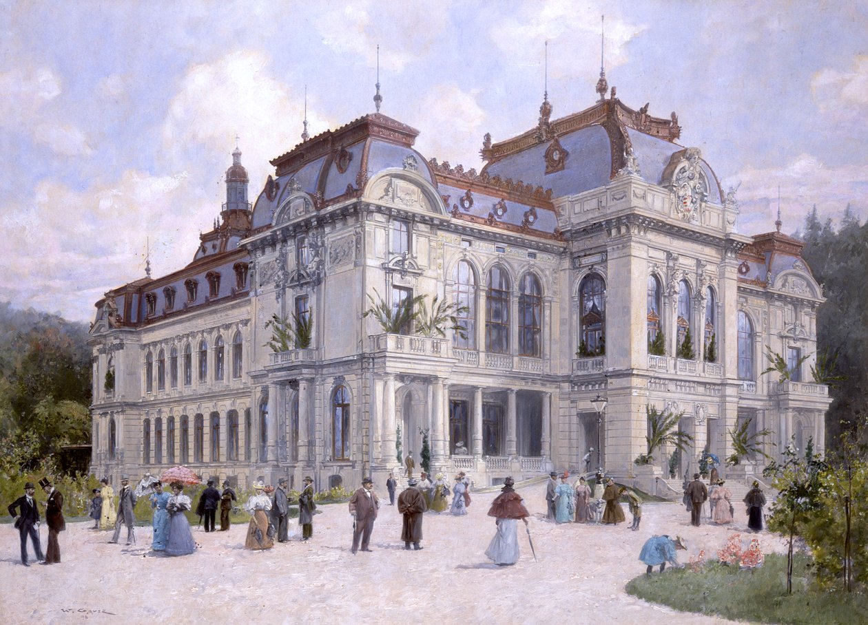 Kaiserbad (kejserliga baden) av Wilhelm Gause