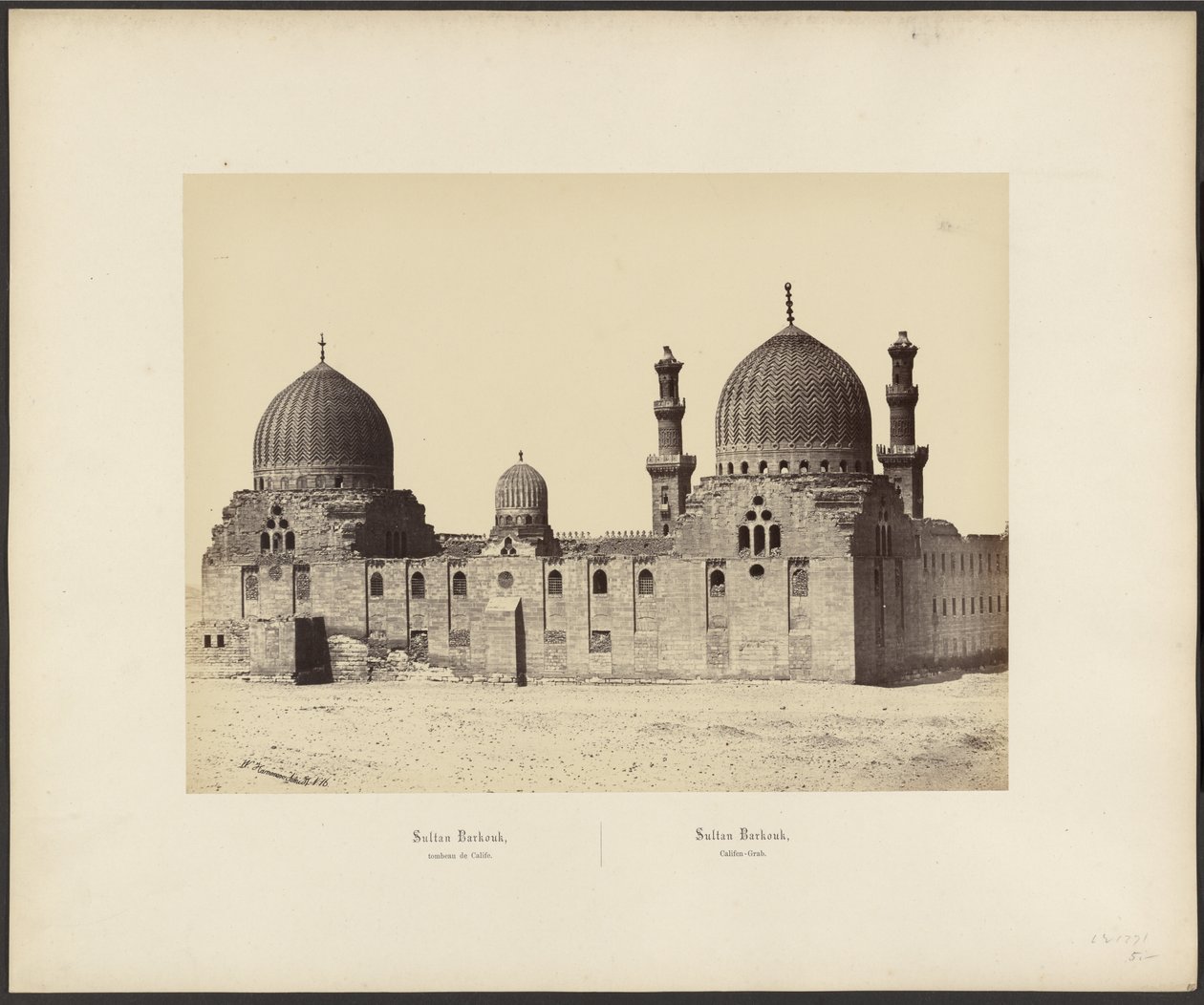 Sultan Barkouk Kalifens grav av Wilhelm Hammerschmidt
