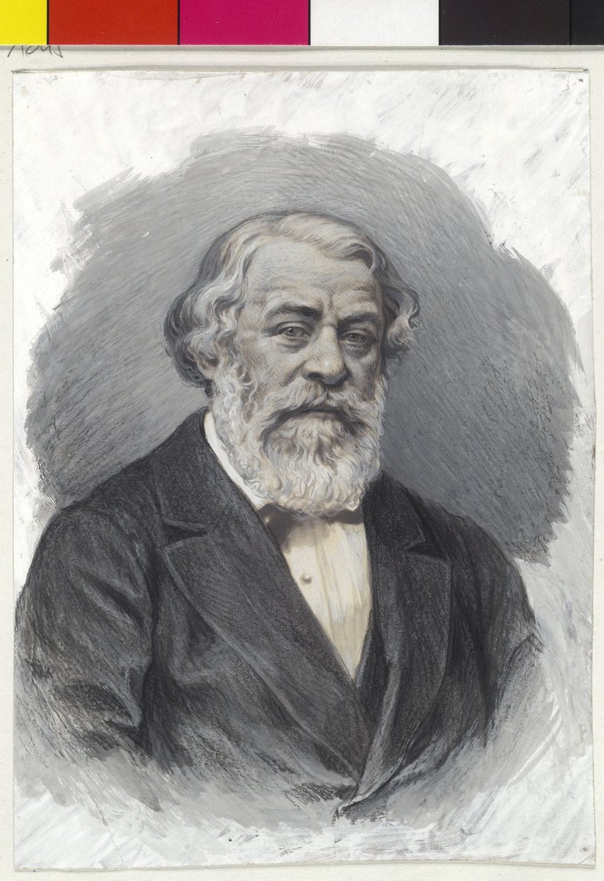 Eudoxius Baron av Hormuzaki (Eudoxiu Hurmuzaki) av Wilhelm Hecht