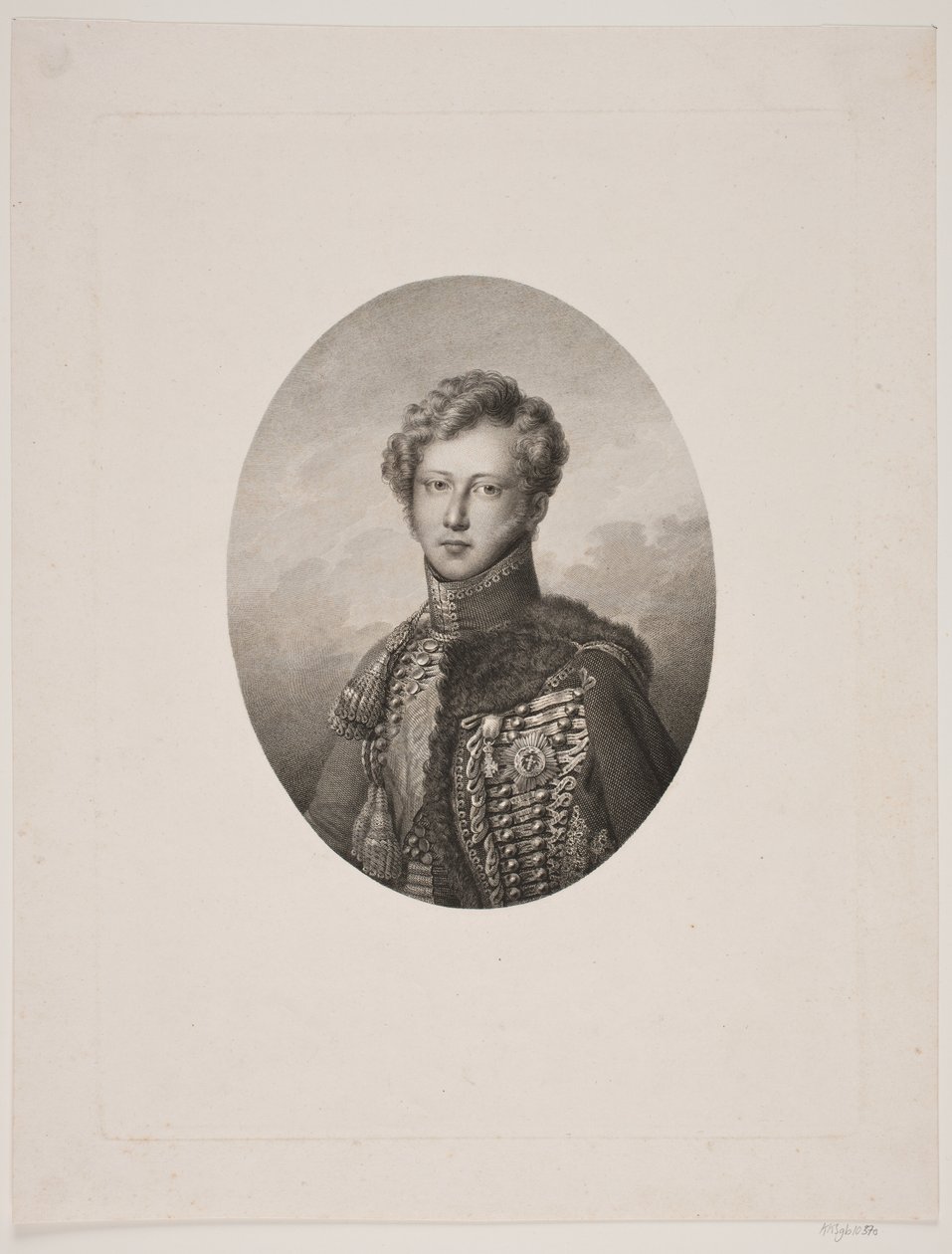 Danska: Hertig Christian av Augustenborg av WIlhelm Heuer