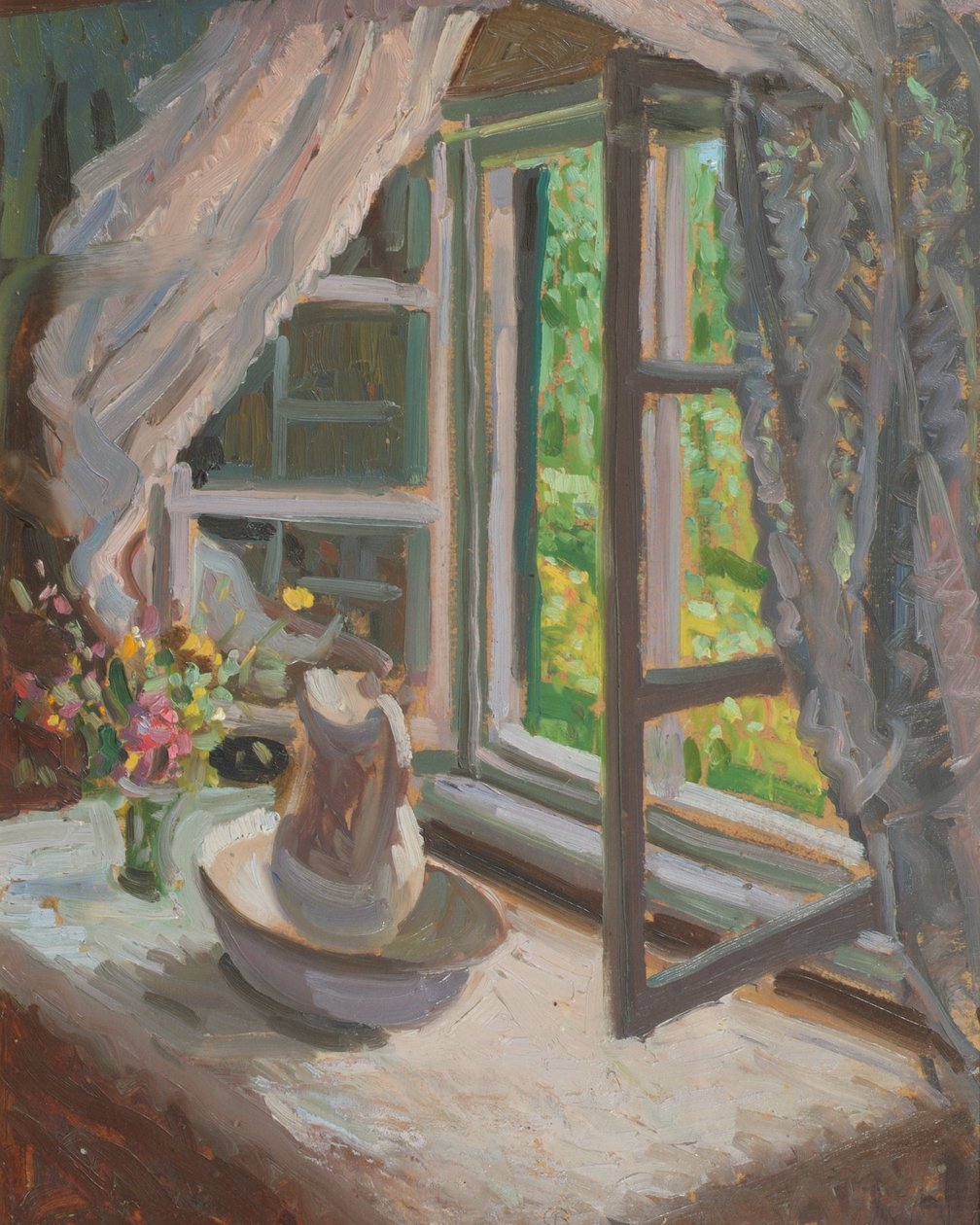 fönster med handfat av Wilhelm Legler
