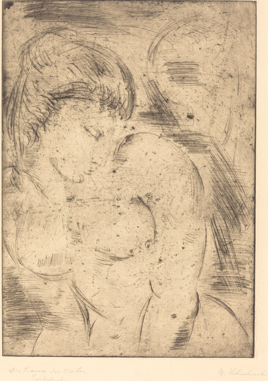 Kvinnans dröm av Wilhelm Lehmbruck