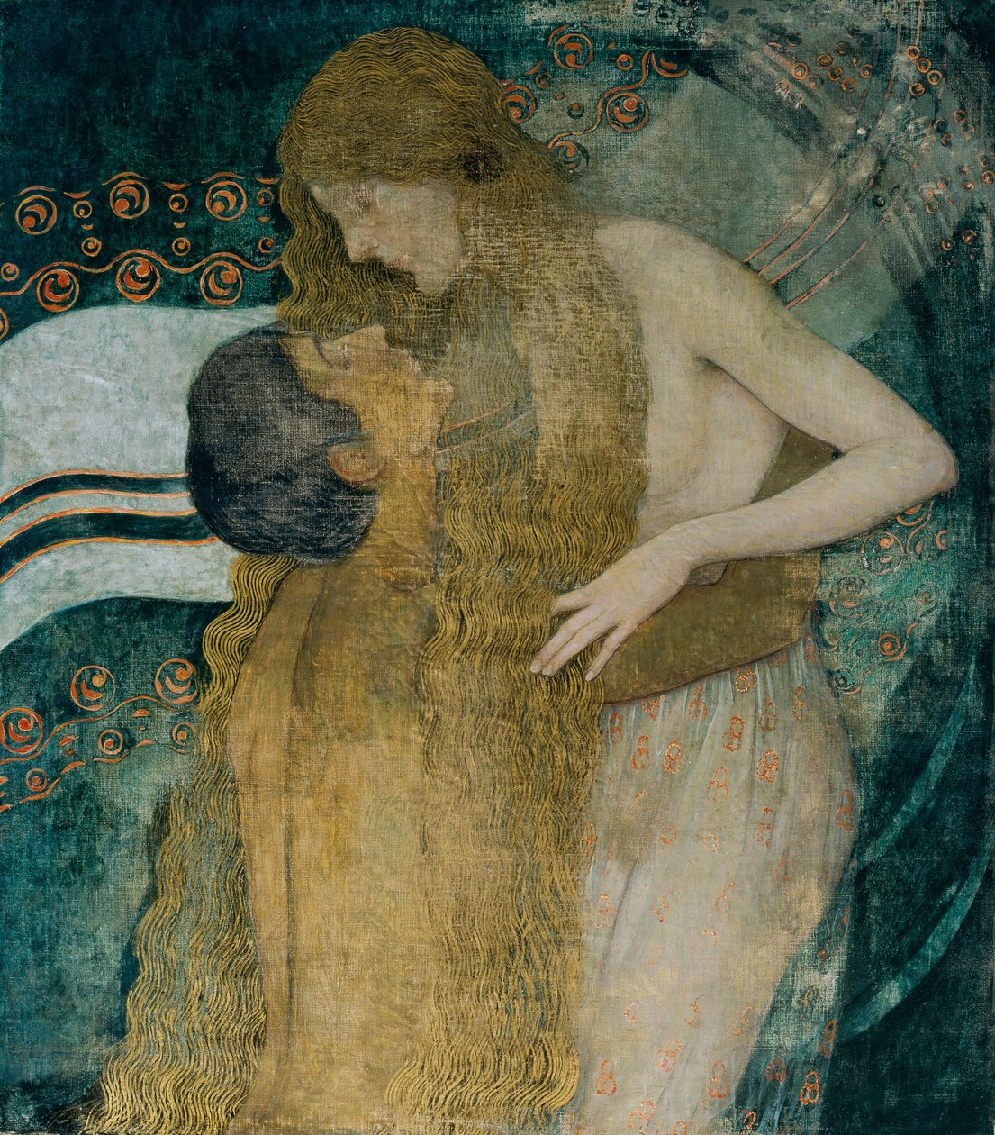 The Embrace, c. 1905. av Wilhelm List