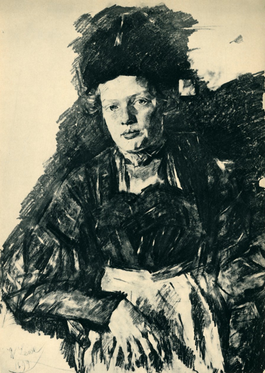 Wabn, 1899, 1943. av Wilhelm Maria Hubertus Leibl