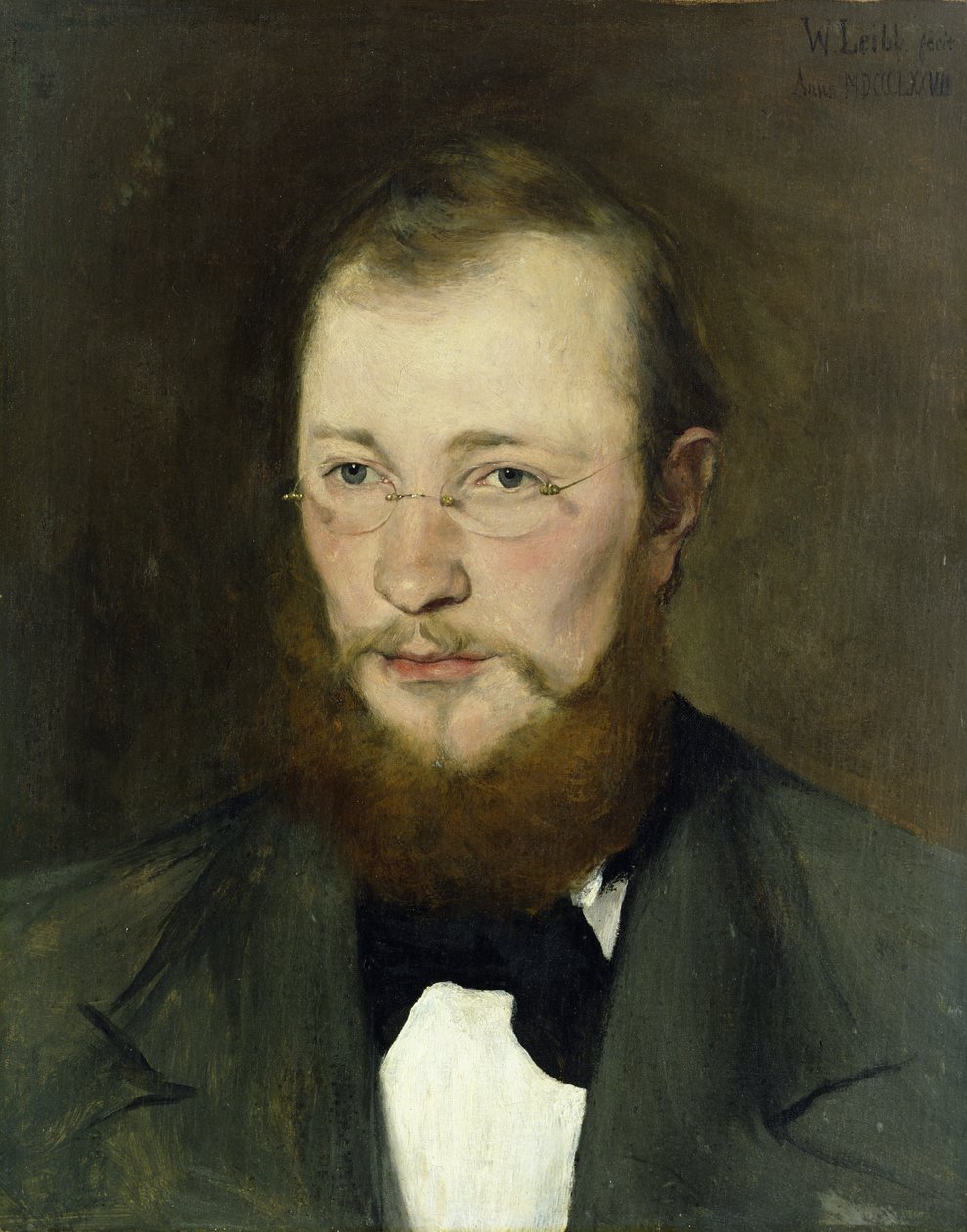 Friedrich Rauert, 1877 (tempera på duk) av Wilhelm Maria Hubertus Leibl