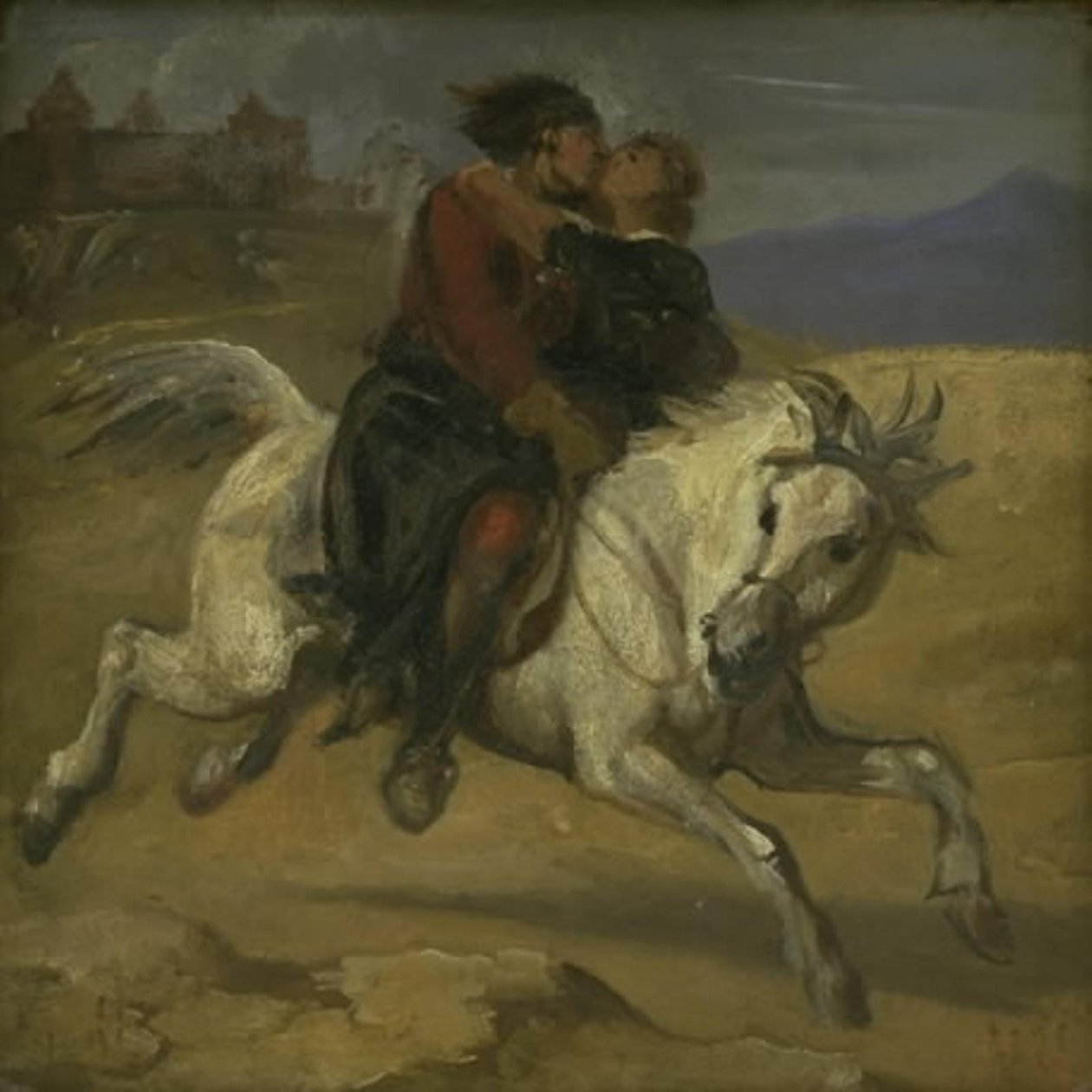 En bortförandescen av Wilhelm Marstrand